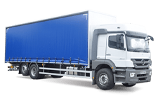 Car Hire Kent - 26 Tonne Curtain Side Truck - Truck hire Kent