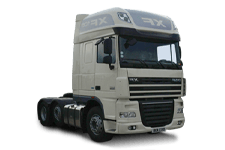Car Hire Kent - 44 Tonne Sleeper Truck - Truck hire Kent