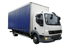 Car Hire Kent - 7.5 Tonne Curtain Side Truck - Truck hire Kent